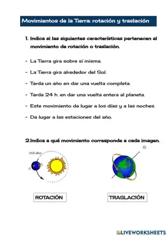 Movimientos de la Tierra