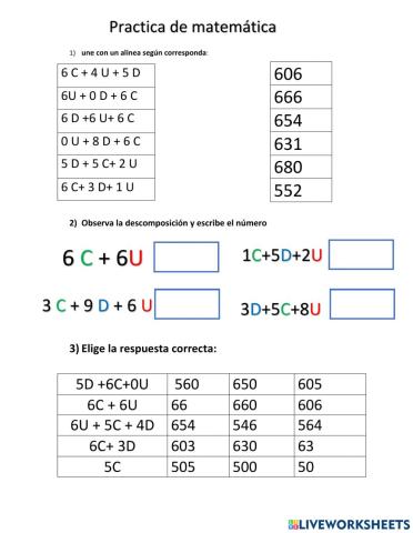 Practica de matematica