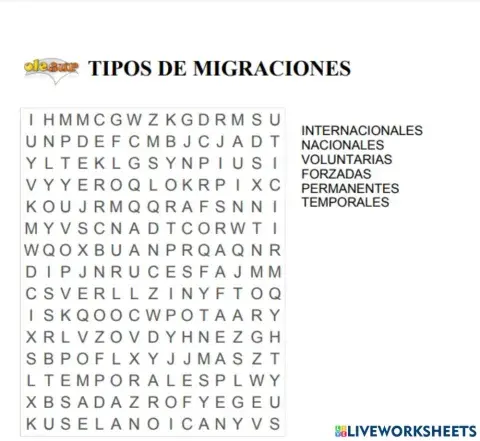 Tipos de migracion