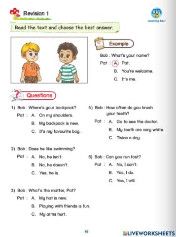 Phonics UK Level 2A - Revision 1