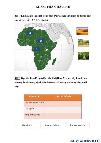 Tìm hiểu châu Phi