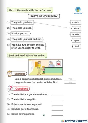 Phonics UK - Level 2A - Revision 1 - P17