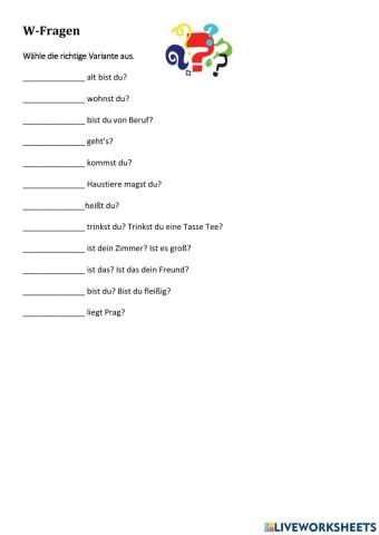 W-Fragen