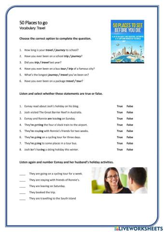 50 Place to go before you die