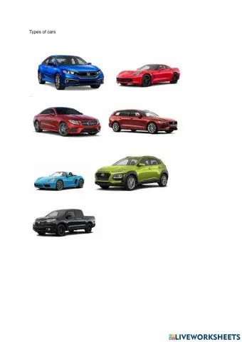 Types of cars
