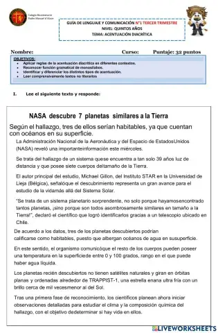 Guía n°1 III Trimestre-5°