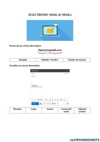 Partes email