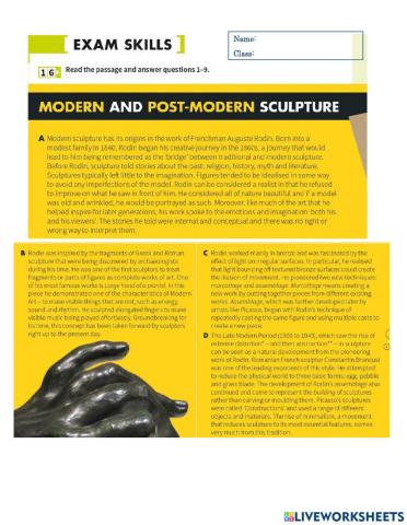 G12 Unit 3: Exam Skills