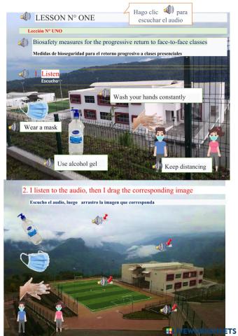 Medidas de bioseguridad en ingles