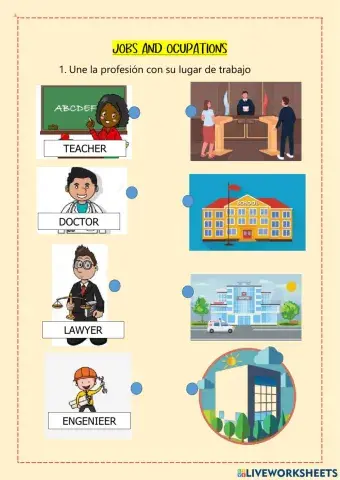 Jobs and ocupations