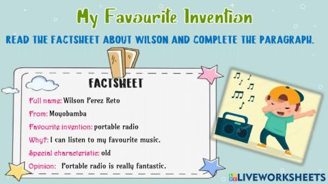 Wilson's favourite invention