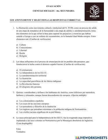 Influencias ideológicas emancipadoras