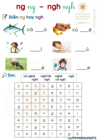 Ng - ngh