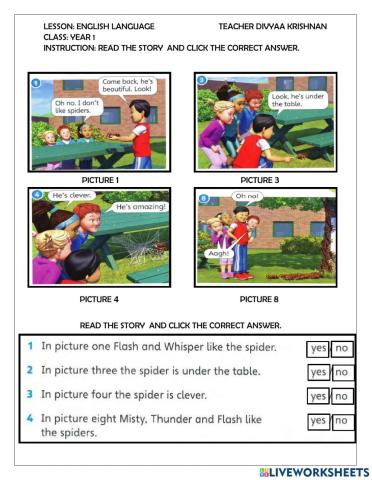 Pet show -The Spider-