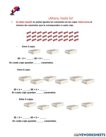 La división y sus términos