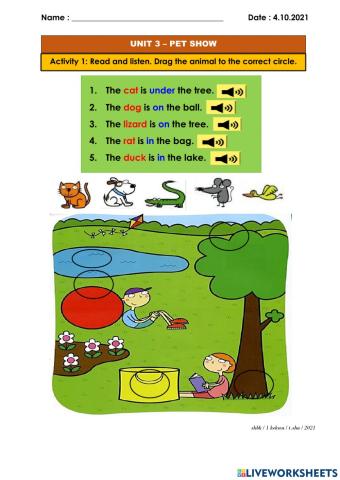 Pet Show (preposition)