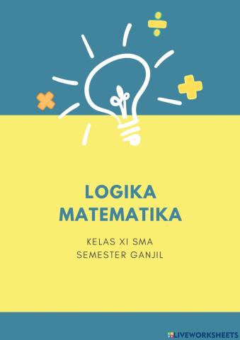Bahan Ajar Materi Logika Matematika