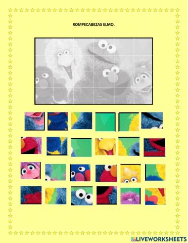 Rompecabezas Elmo 5