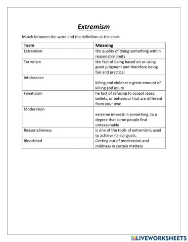 Extremism