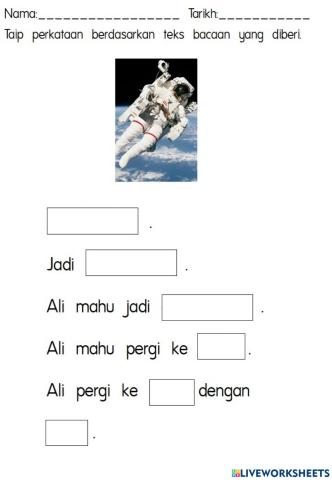 Angkasa Lepas II (Prasekolah)