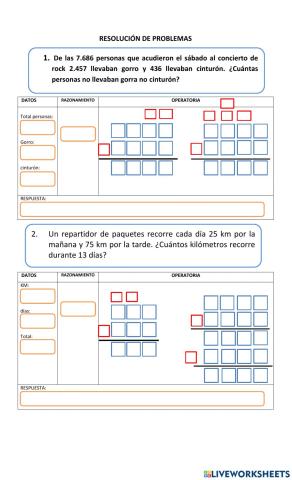 Resolución de problemas