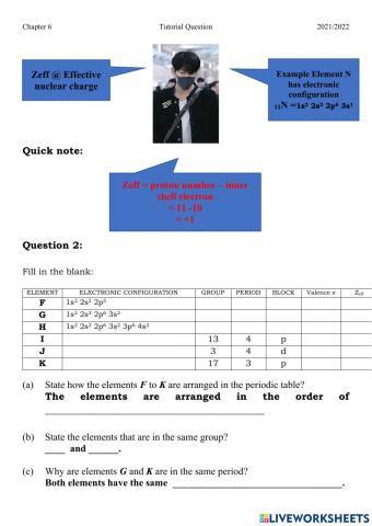 Question 2 Tutorial Chapter 6