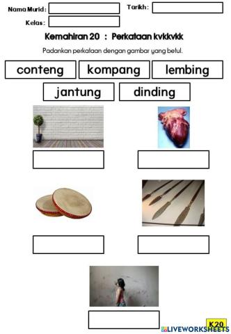 Kemahiran 20 : kvkkvkk