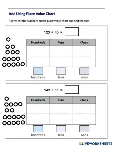 Place value chart