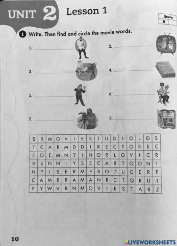 Happy Campers Skill Book Page 10