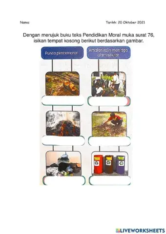 Rajin Menjaga Kebersihan Alam Sekitar