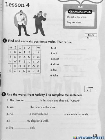 Happy Campers Skill Book Page 13