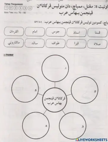 Perkataan pinjaman bahasa arab