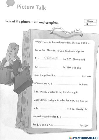 Happy Campers Skill Book Page 19