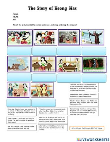 The Story of Keong Mas