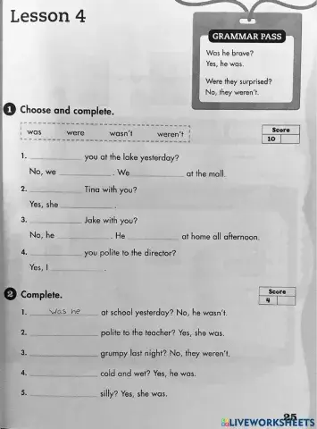 Happy Campers Skill Book Page 25