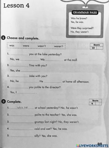 Happy Campers Skill Book Page 25