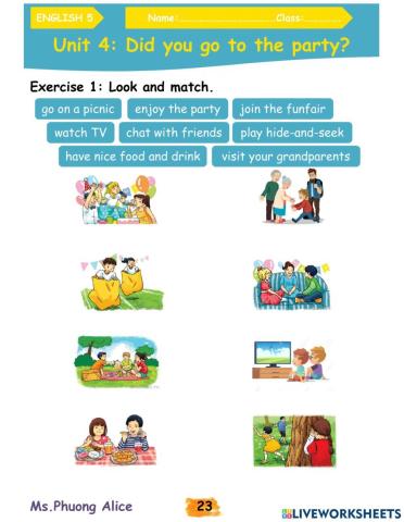 E5-U4-Did you go to the party?