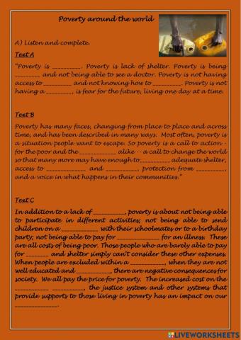 International day of poverty