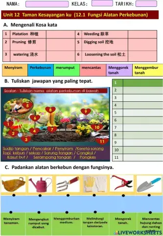 ABM unit 12  Taman Kesayangan