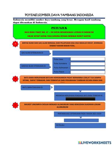 Potensi Tambang di Indonsia KLS 7