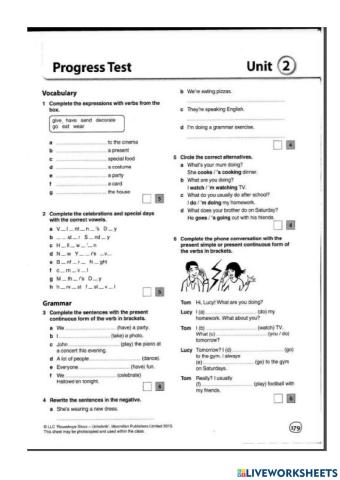 Present Simple-Present Continuous