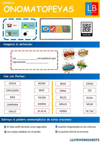 Las onomatopeyas