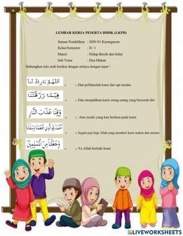Lkpd doa makan