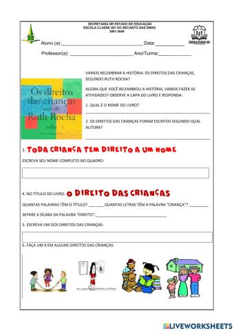 Direito das crianças - Ruth Rocha