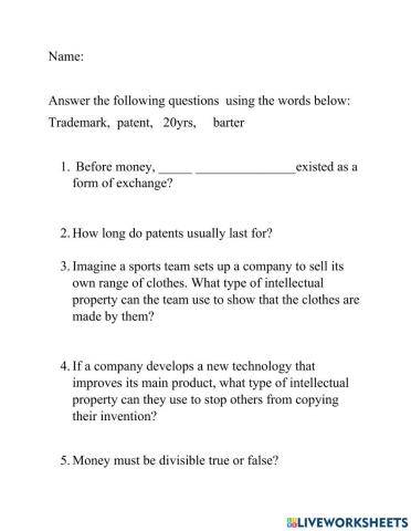 Intellectual property