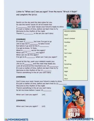 When can I see you again? - song