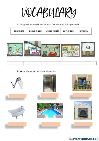 My Home and My Family (Vocabulary)