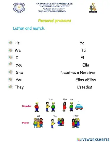 Pronombres Personales