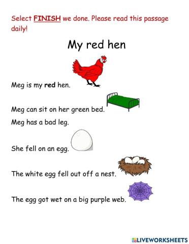 My red hen