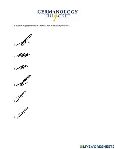 Lowercase Consonants